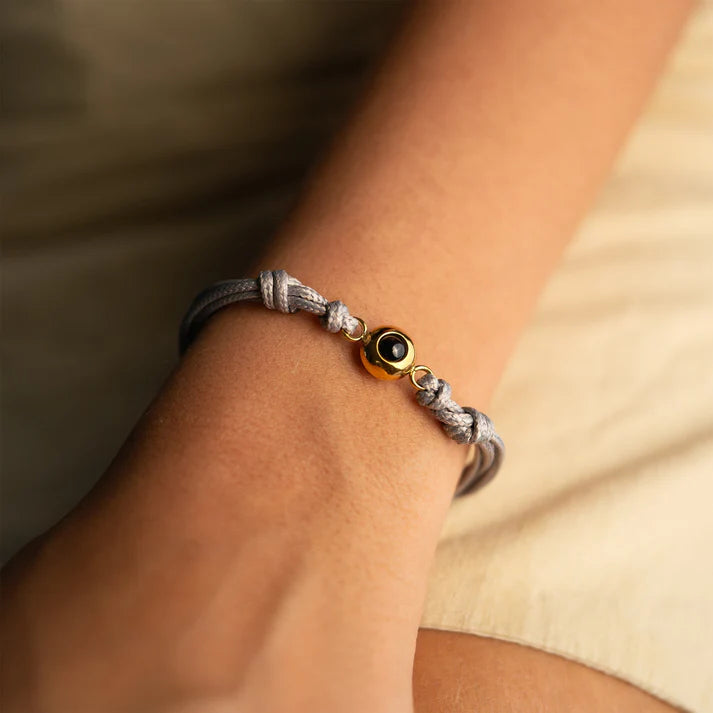 Pulsera personalizada con foto recuerdo