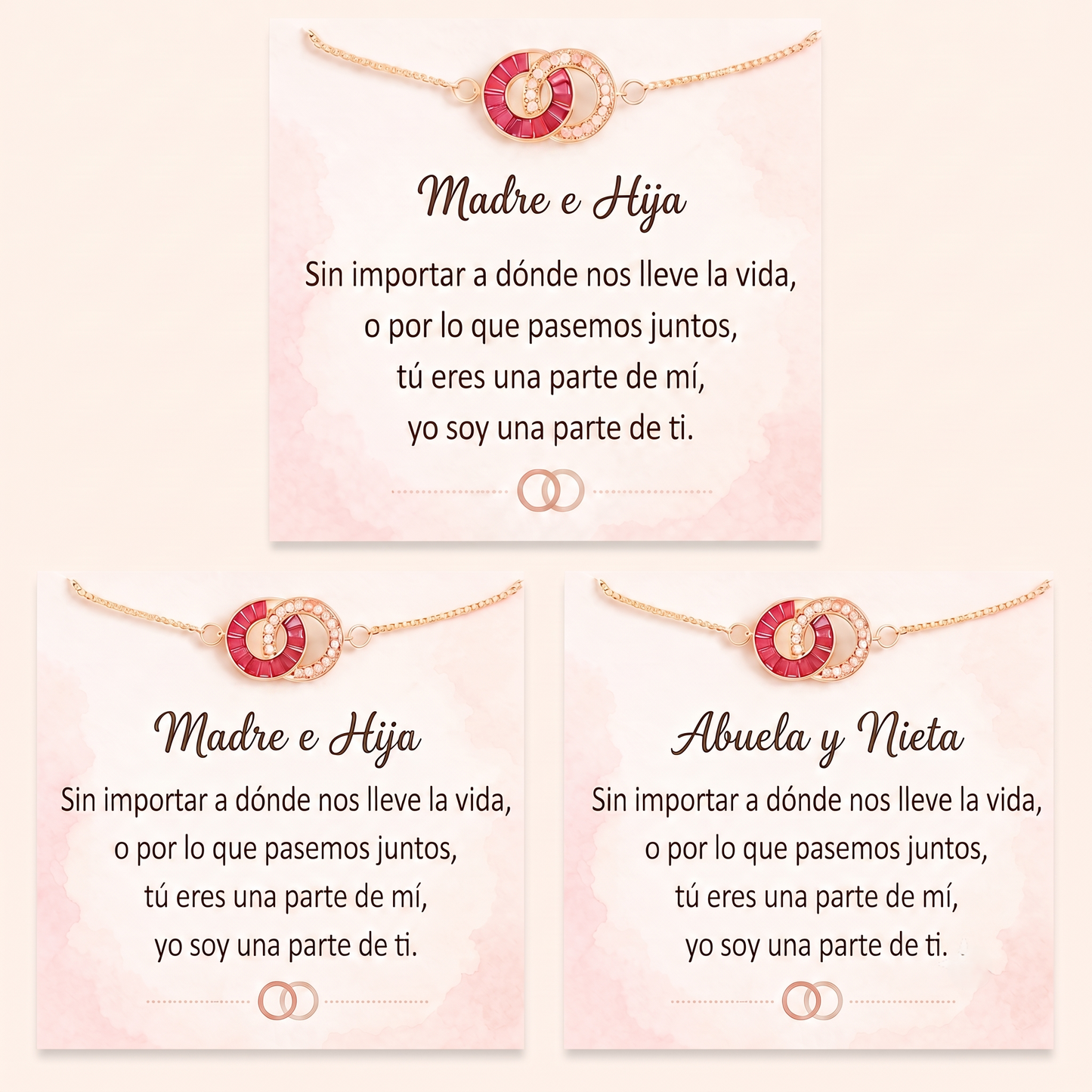 Pulsera de piedra natal "Vínculo Inquebrantable"