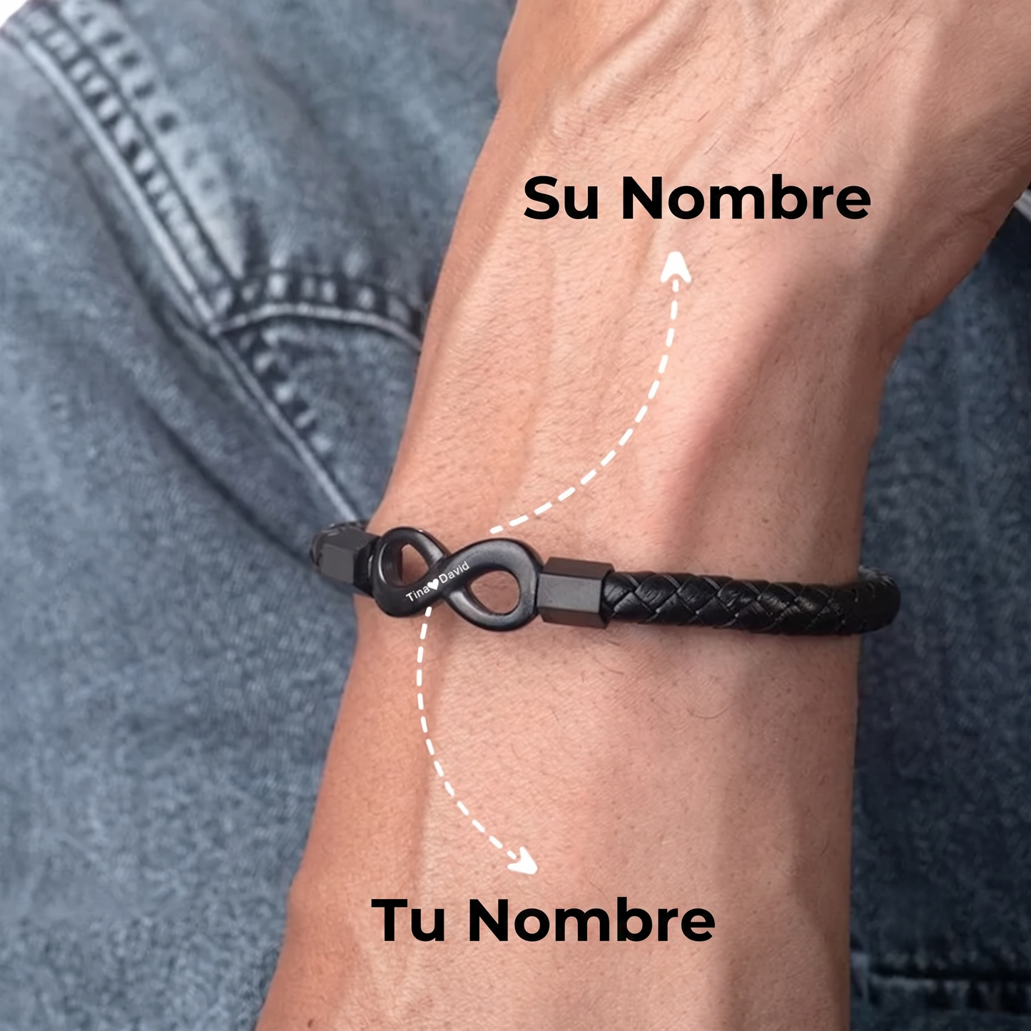 Pulsera personalizada «A mi marido»