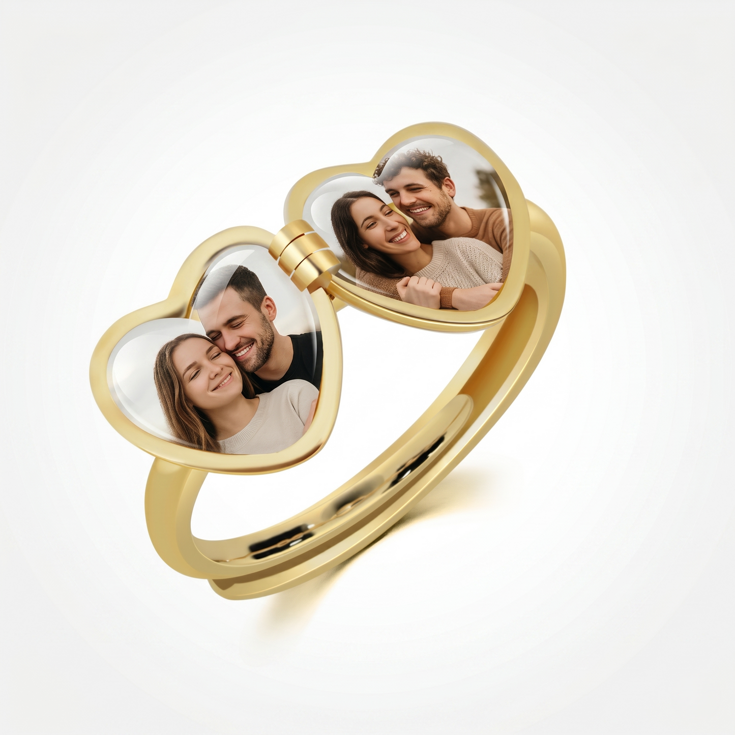 Anillo Relicario de Corazón