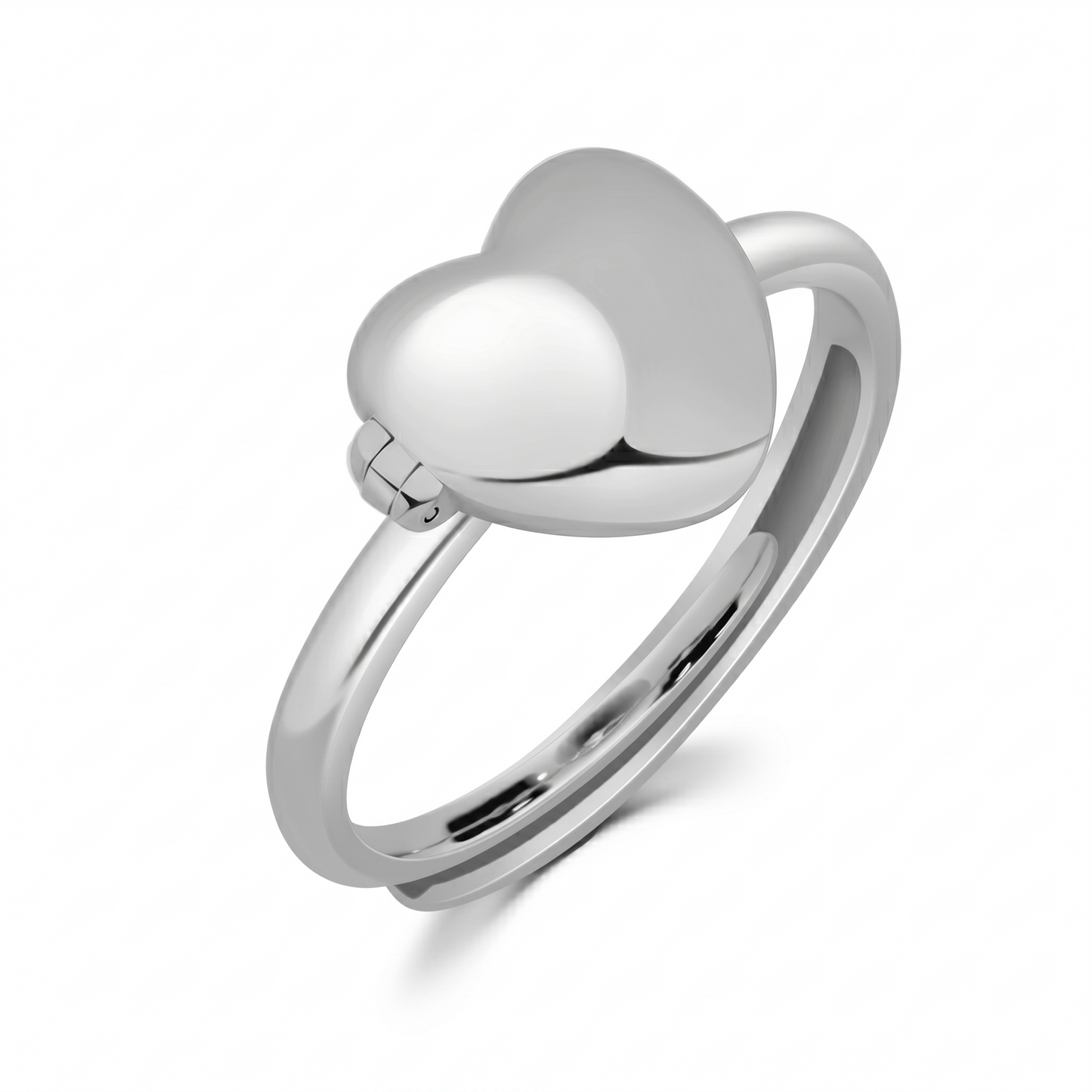 Anillo Relicario de Corazón