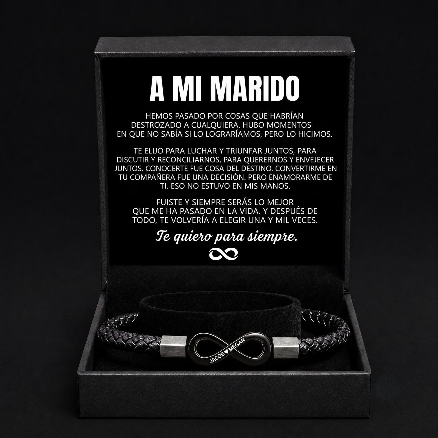 Pulsera personalizada «A mi marido»