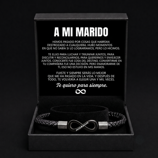 Pulsera personalizada «A mi marido»