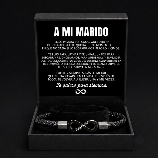 Pulsera personalizada «A mi marido»