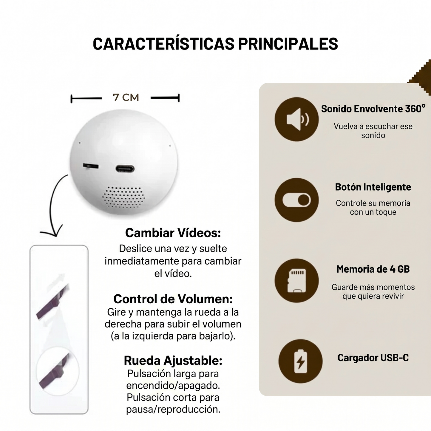 Esfera de Fotos Nivora