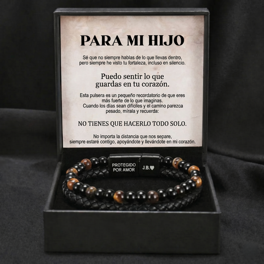 Pulsera de protección para mi hijo - Ojo de tigre
