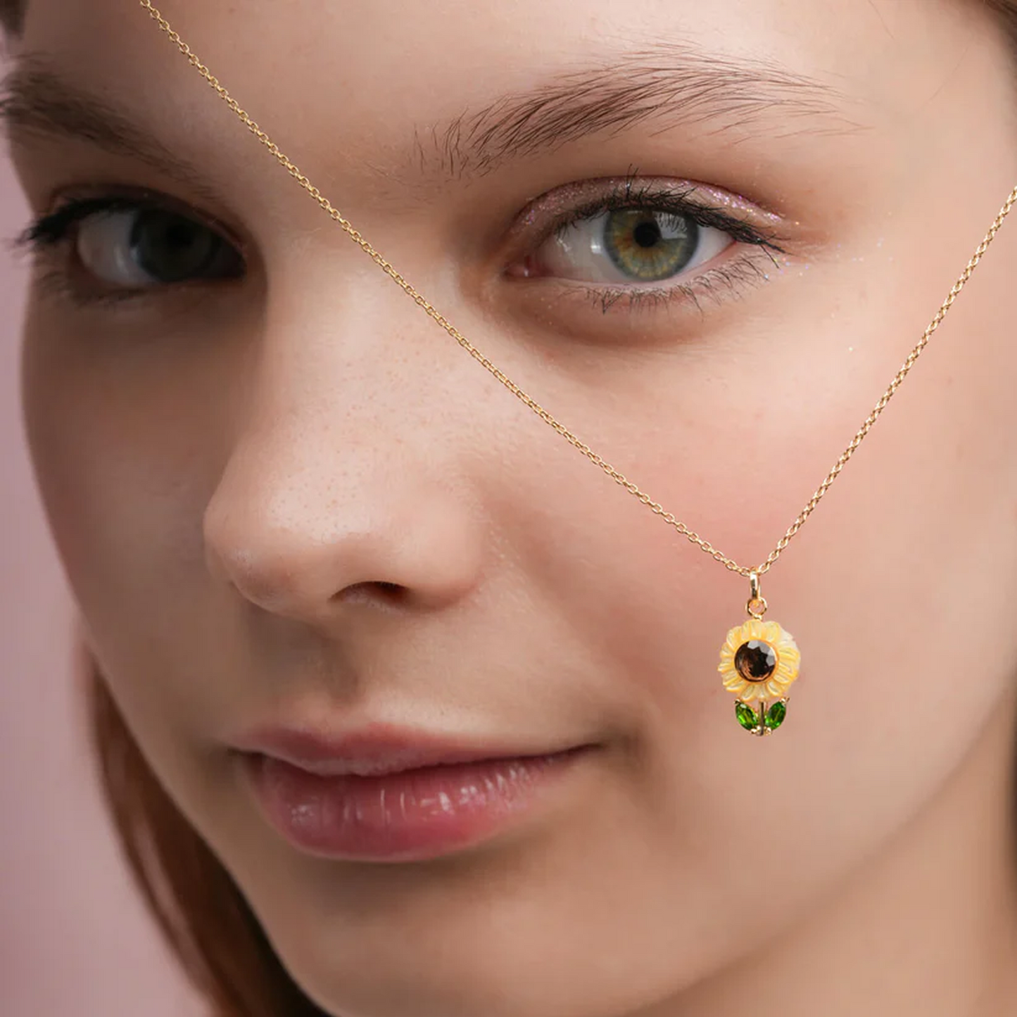 Collar Girasol en Flor