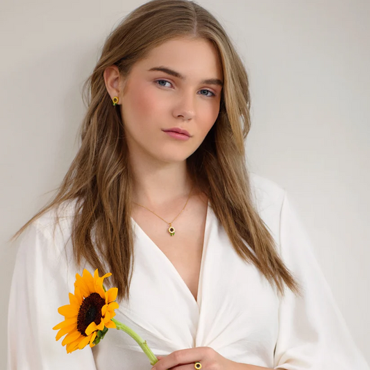 Collar Girasol en Flor