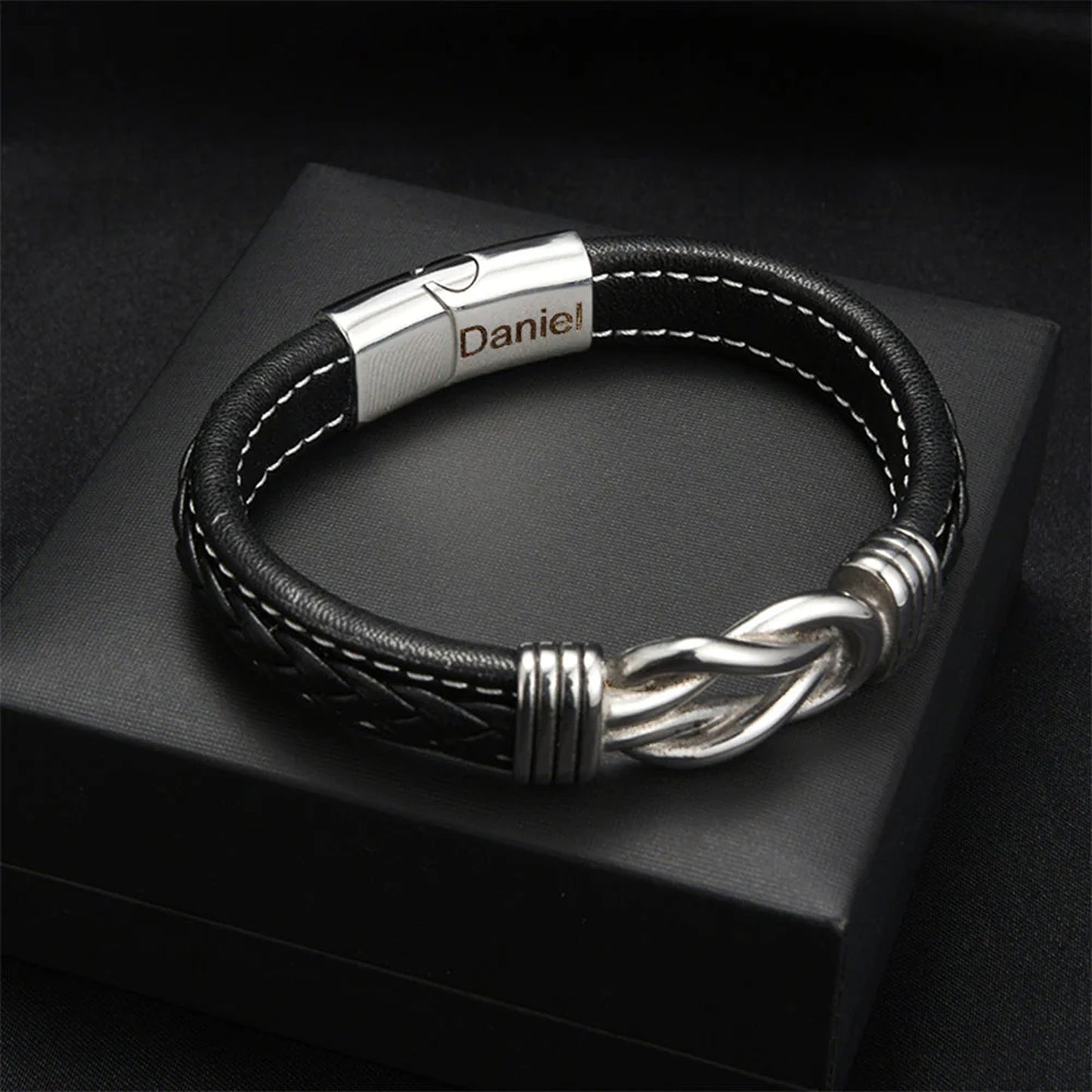 "Para Mi Hijo" Pulsera Grabada