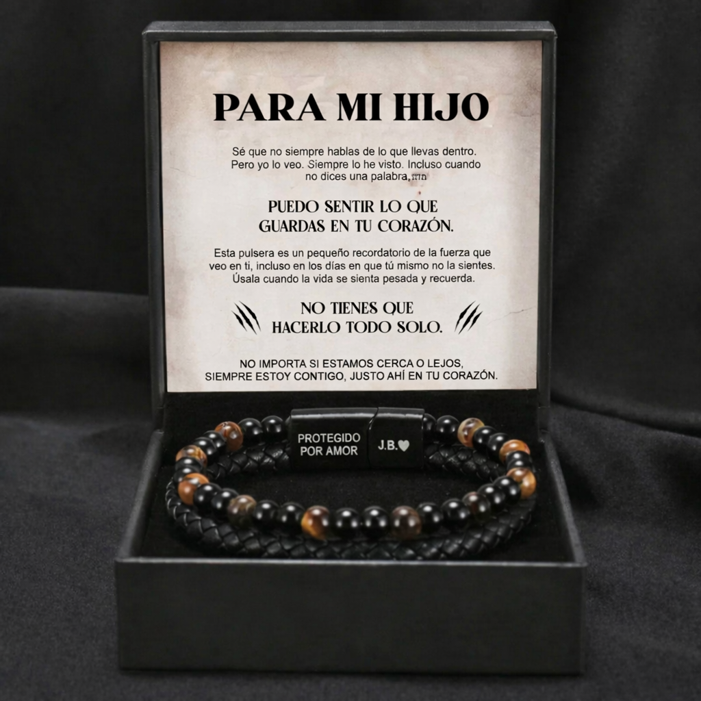 Pulsera Escudo del Hijo – Ojo de Tigre